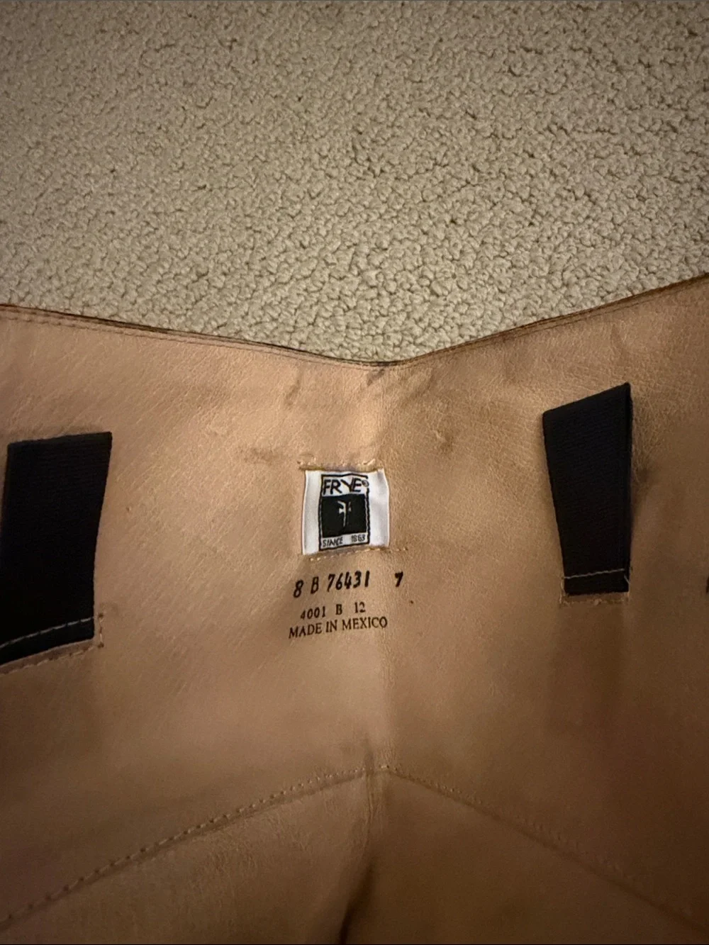 Frye Black Leather Over-the-Knee Riding Boots